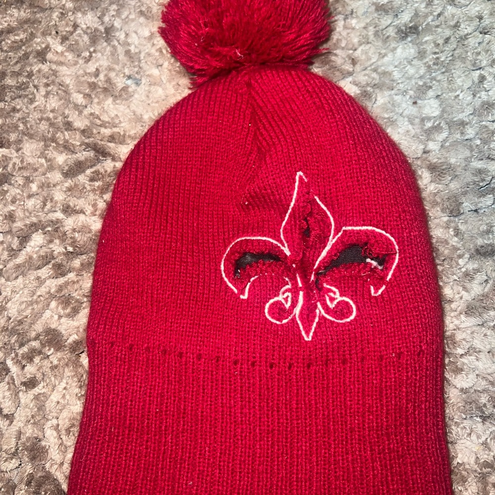 Saints logo beanie